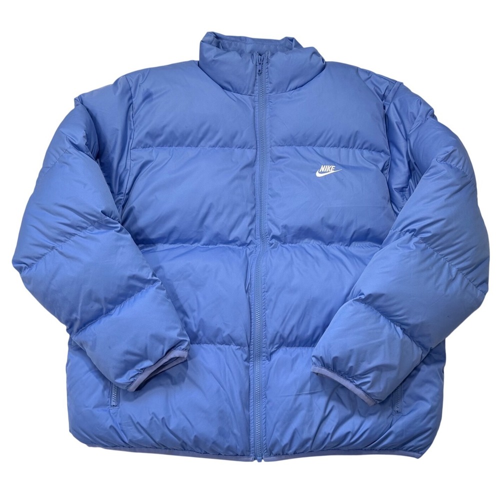 Nike Sportswear Club Puffer Jacket in Polar Blue lightweight -‎ Large